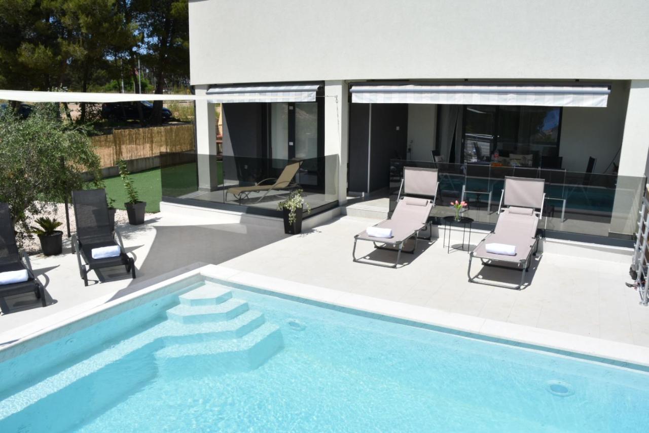 Villa Sportiva Zadar With Private Heated Pool Eksteriør bilde